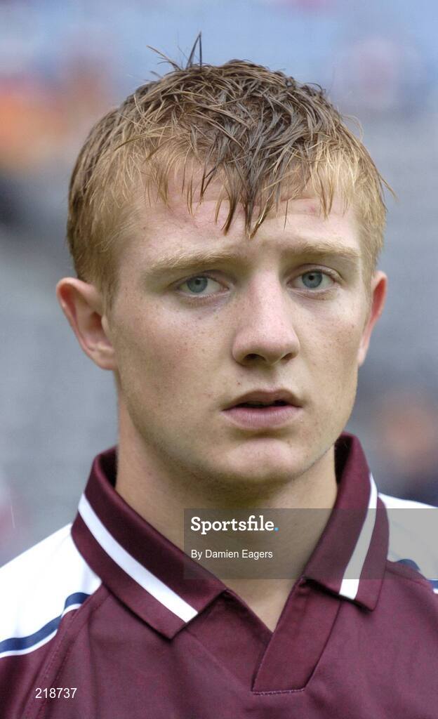 6 August 2006; Joe Canning, Galway captain. ESB All-Ireland Minor Hurling Championship Semi-Final, Cork v Galway, Croke Park, Dublin. Picture credit; Damien Eagers / SPORTSFILE