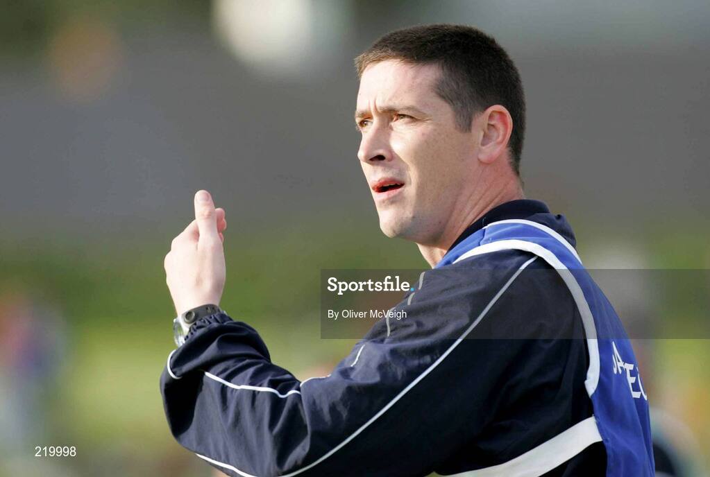 27 August 2006; Paddy Downey, Bellaghy manager. The Elk Derry Senior Football Championship Quarter Final, Bellaghy v Ballinderry, Ballinascreen, Co. Derry. Picture credit: Oliver McVeigh / SPORTSFILE