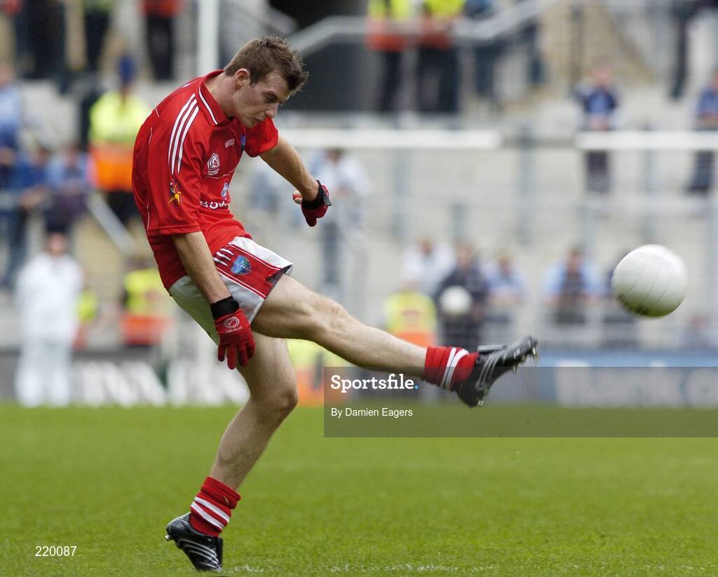 27 August 2006; Mark Brennan, Louth. Tommy Murphy Cup Final, Louth v Leitrim, Croke Park, Dublin. Picture credit; Damien Eagers / SPORTSFILE