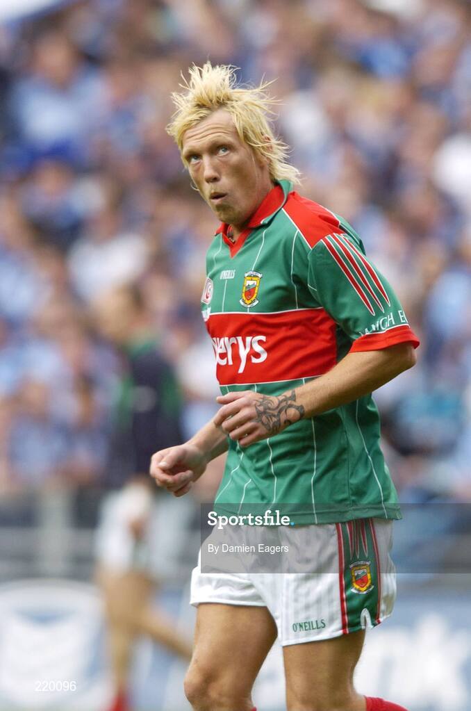 27 August 2006; Ciaran McDonald, Mayo. Bank of Ireland All-Ireland Senior Football Championship Semi-Final, Dublin v Mayo, Croke Park, Dublin. Picture credit; Damien Eagers / SPORTSFILE