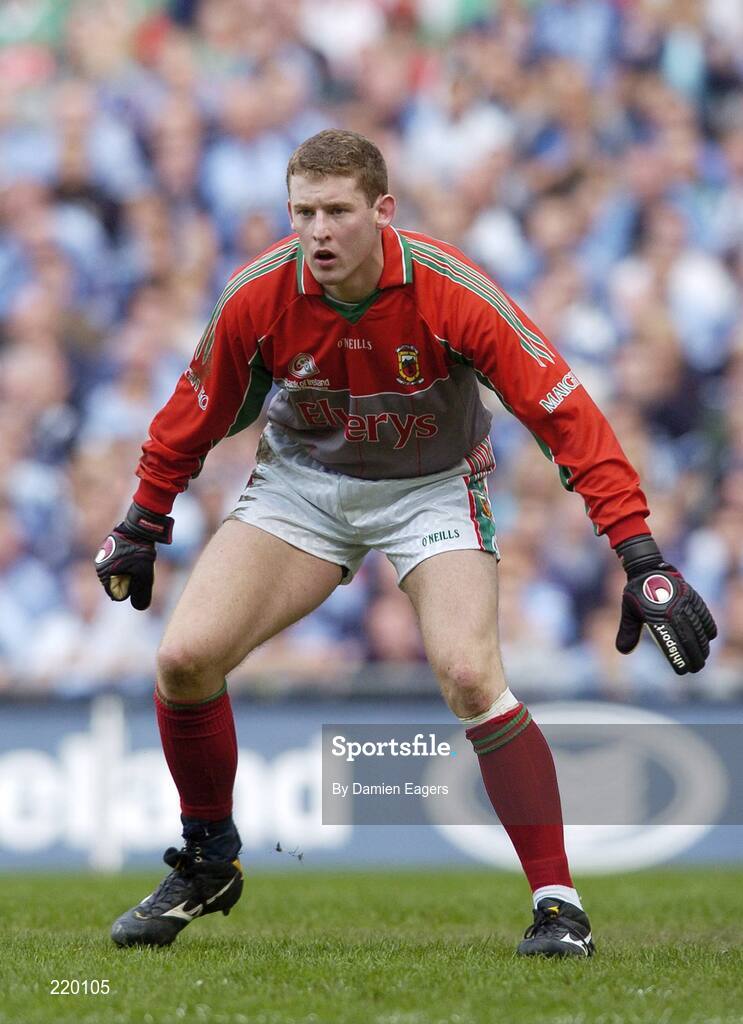 27 August 2006; Mayo goalkeeper David Clarke. Bank of Ireland All-Ireland Senior Football Championship Semi-Final, Dublin v Mayo, Croke Park, Dublin. Picture credit; Damien Eagers / SPORTSFILE