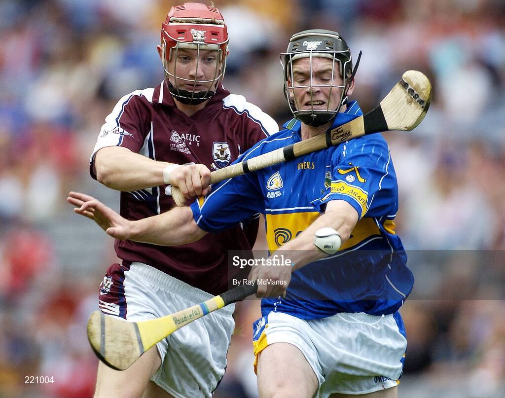 3 September 2006; Joe Canning, Galway, in action against Padraig Maher, Tipperary. ESB All-Ireland Minor Hurling Championship Final, Galway v Tipperary, Croke Park, Dublin. Picture credit: Ray McManus / SPORTSFILE