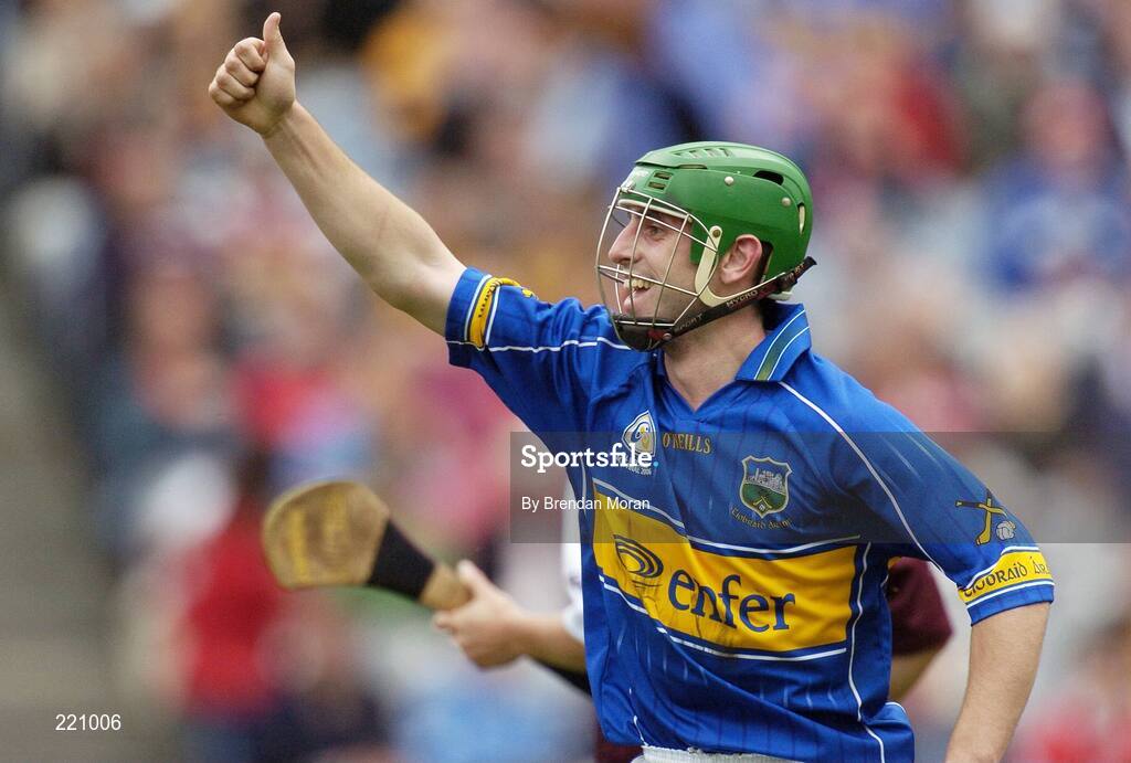 3 September 2006; Timmy Dalton, Tipperary, celebrates scoring his side's second goal. ESB All-Ireland Minor Hurling Championship Final, Galway v Tipperary, Croke Park, Dublin. Picture credit: Brendan Moran / SPORTSFILE