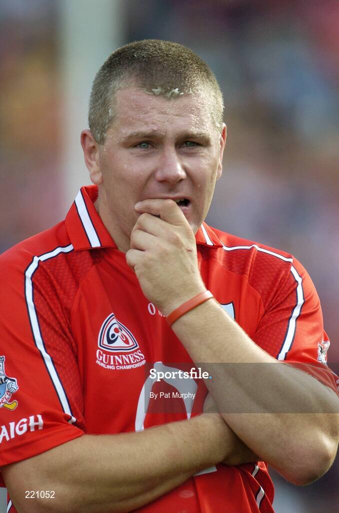 3 September 2006; Cork's Diarmuid O'Sullivan shows his disapointment after the final whistle. Guinness All-Ireland Senior Hurling Championship Final, Cork v Kilkenny, Croke Park, Dublin. Picture credit: Pat Murphy / SPORTSFILE