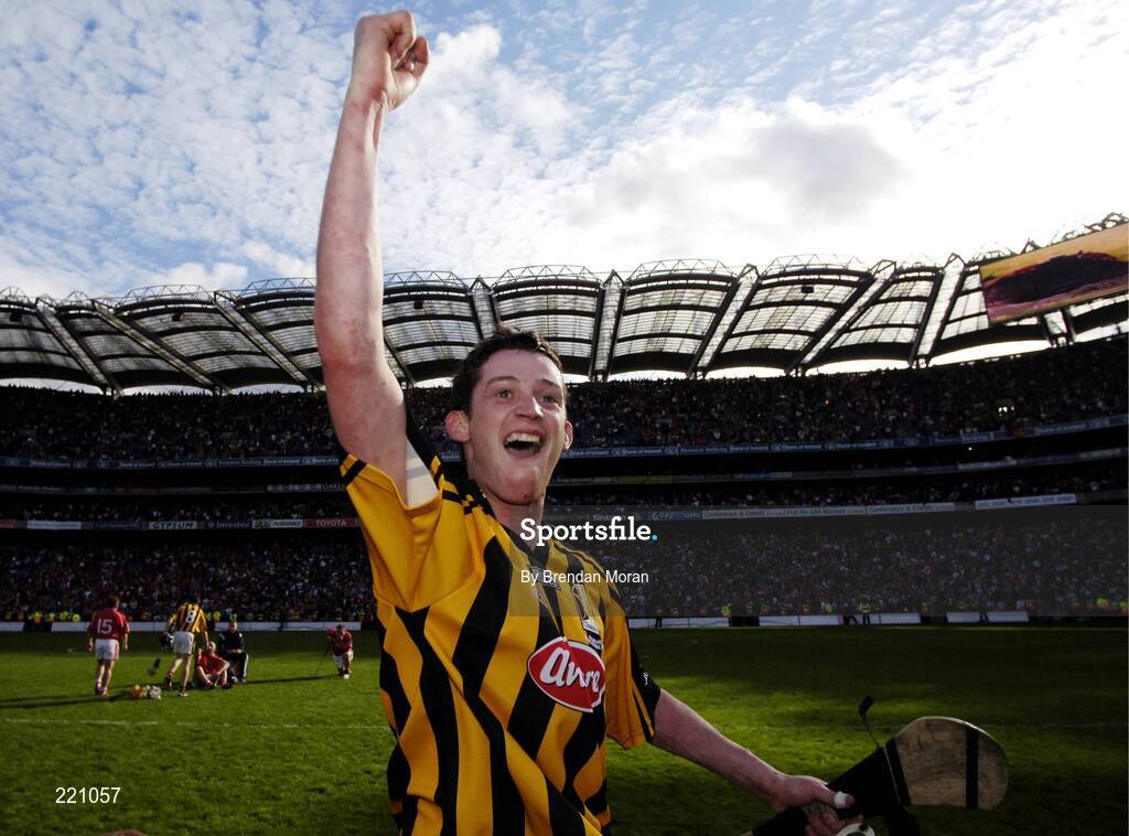 3 September 2006; Martin Comerford, Kilkenny, celebrates after victory over Cork. Guinness All-Ireland Senior Hurling Championship Final, Cork v Kilkenny, Croke Park, Dublin. Picture credit: Brendan Moran / SPORTSFILE