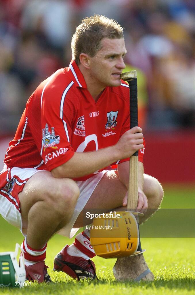 3 September 2006; Cork's Joe Deane shows his dissapointment after the final whistle. Guinness All-Ireland Senior Hurling Championship Final, Cork v Kilkenny, Croke Park, Dublin. Picture credit: Pat Murphy / SPORTSFILE