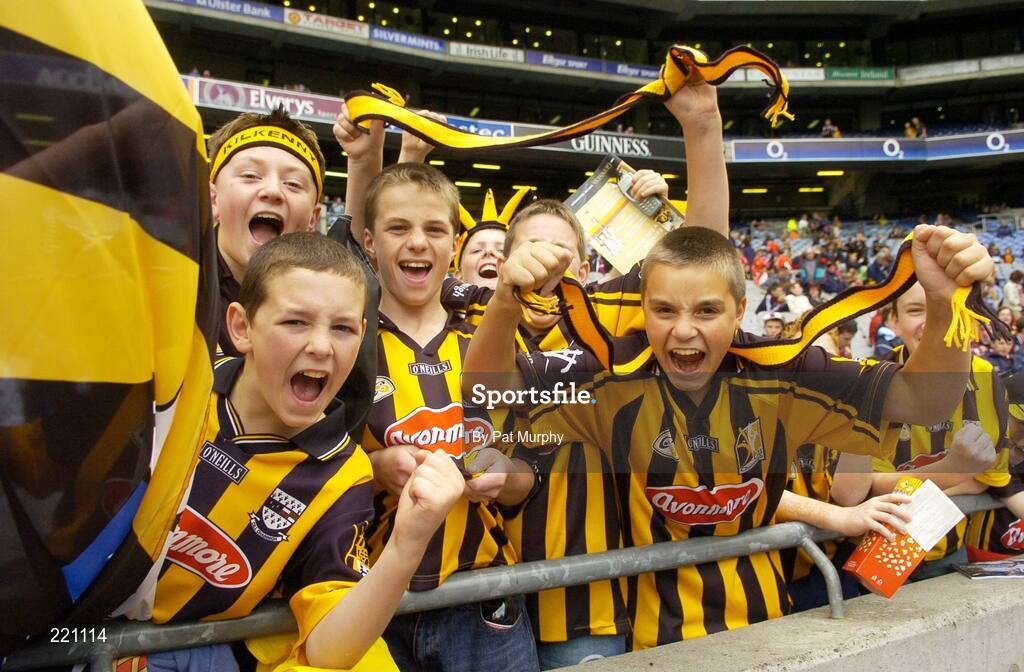 3 September 2006; Kilkenny supporters show their support before the game. Guinness All-Ireland Senior Hurling Championship Final, Cork v Kilkenny, Croke Park, Dublin. Picture credit: Pat Murphy / SPORTSFILE