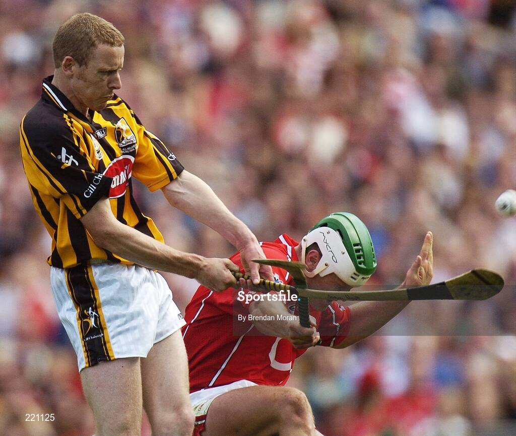 3 September 2006; James Ryall, Kilkenny, in action against Niall McCarthy, Cork. Guinness All-Ireland Senior Hurling Championship Final, Cork v Kilkenny, Croke Park, Dublin. Picture credit: Brendan Moran / SPORTSFILE