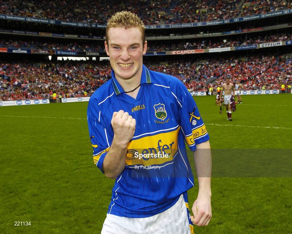 3 September 2006; Tipperary's Tony Dunne celebrates after the game. ESB All-Ireland Minor Hurling Championship Final, Galway v Tipperary, Croke Park, Dublin. Picture credit: Pat Murphy / SPORTSFILE