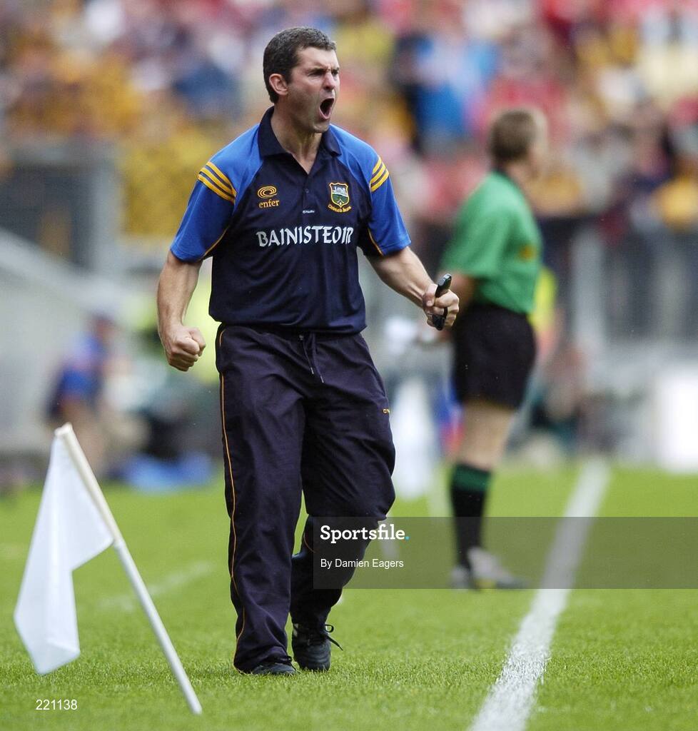 3 September 2006; Tipperary manager Liam Sheedy encourages his team. ESB All-Ireland Minor Hurling Championship Final, Galway v Tipperary, Croke Park, Dublin. Picture credit: Damien Eagers / SPORTSFILE