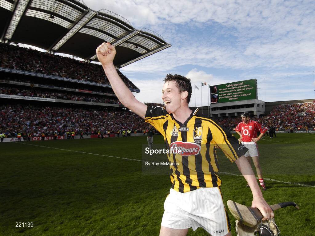 3 September 2006; Martin Comerford, Kilkenny, celebrates victory. Guinness All-Ireland Senior Hurling Championship Final, Cork v Kilkenny, Croke Park, Dublin. Picture credit: Ray McManus / SPORTSFILE