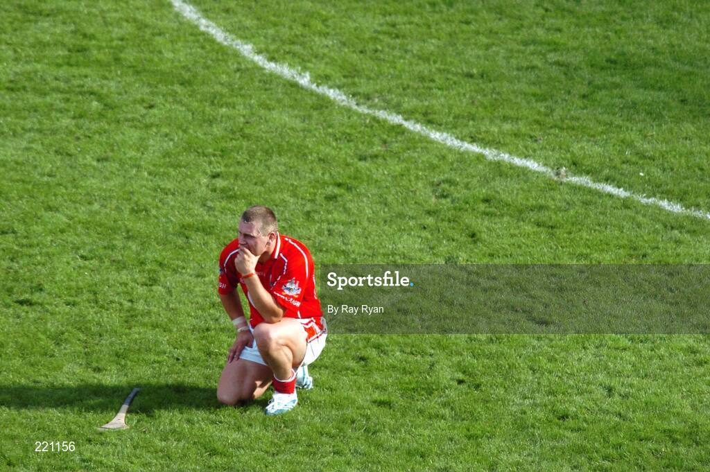 3 September 2006; Cork player Diarmuid O Sullivan after the game. Guinness All-Ireland Senior Hurling Championship Final, Cork v Kilkenny, Croke Park, Dublin. Picture credit: Ray Ryan / SPORTSFILE