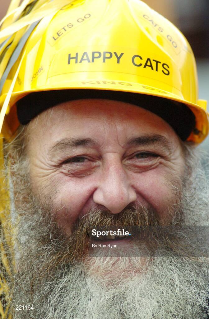 3 September 2006;  A happy Kilkenny supporter during the game agaist Cork in the. Guinness All-Ireland Senior Hurling Championship Final, Cork v Kilkenny, Croke Park, Dublin. Picture credit: Ray Ryan / SPORTSFILE
