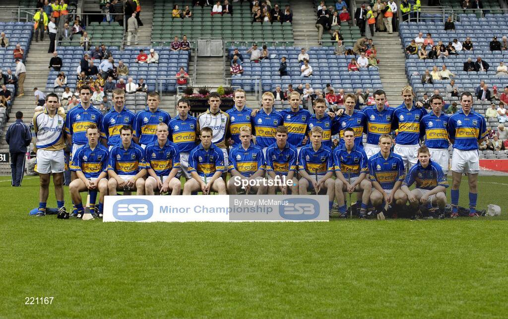 3 September 2006; The Tipperary squad. ESB All-Ireland Minor Hurling Championship Final, Galway v Tipperary, Croke Park, Dublin. Picture credit: Ray McManus / SPORTSFILE