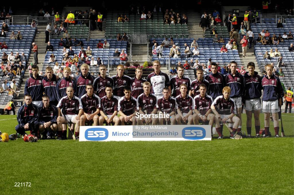 3 September 2006; The Galway squad. ESB All-Ireland Minor Hurling Championship Final, Galway v Tipperary, Croke Park, Dublin. Picture credit: Ray McManus / SPORTSFILE