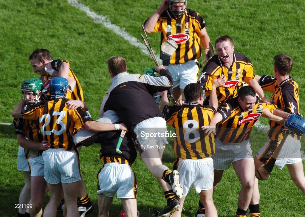 3 September 2006; Kilkenny players celebrate after the match. Guinness All-Ireland Senior Hurling Championship Final, Cork v Kilkenny, Croke Park, Dublin. Picture credit: Ray Ryan / SPORTSFILE