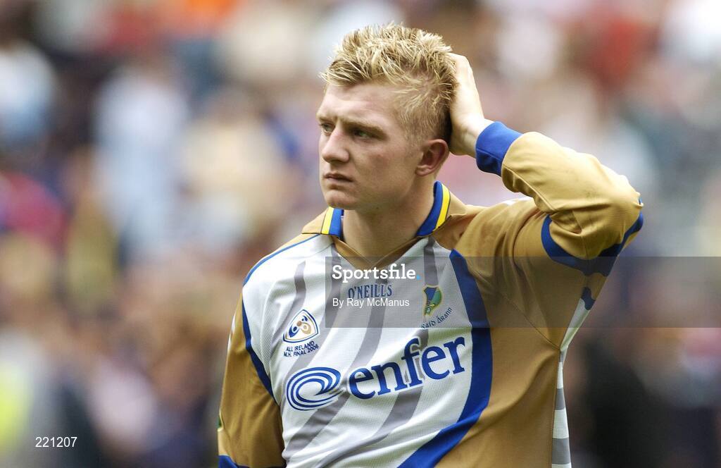 3 September 2006; The Galway captain Joe Canning wearing the Tipperary goalkeepers jersey after the game. ESB All-Ireland Minor Hurling Championship Final, Galway v Tipperary, Croke Park, Dublin. Picture credit: Ray McManus / SPORTSFILE