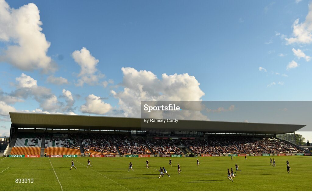 26 July 2014; A general view during the second half. GAA Football All Ireland Senior Championship, Round 4A, Galway v Tipperary. O'Connor Park, Tullamore, Co. Offaly. Picture credit: Ramsey Cardy / SPORTSFILE