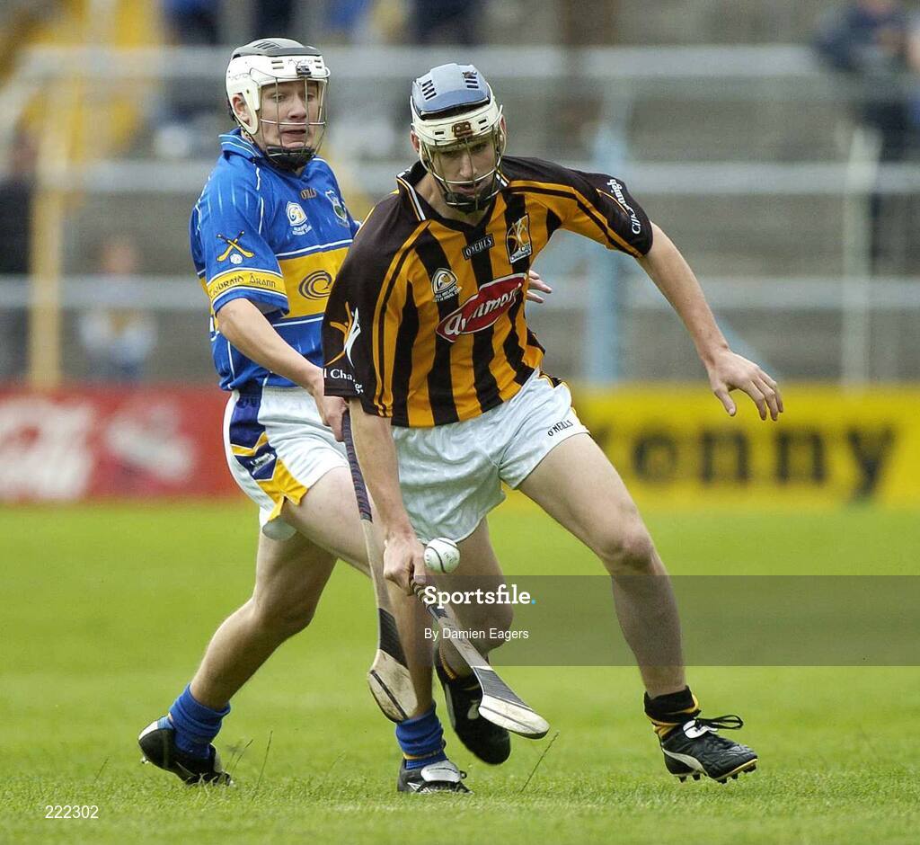 16 September 2006; Pat Hartley, Kilkenny, in action against David Sheppard, Tipperary, Erin All-Ireland U21 Hurling Championship Final Replay, Tipperary v Kilkenny, Semple Stadium, Thurles. Picture credit: Damien Eagers / SPORTSFILE