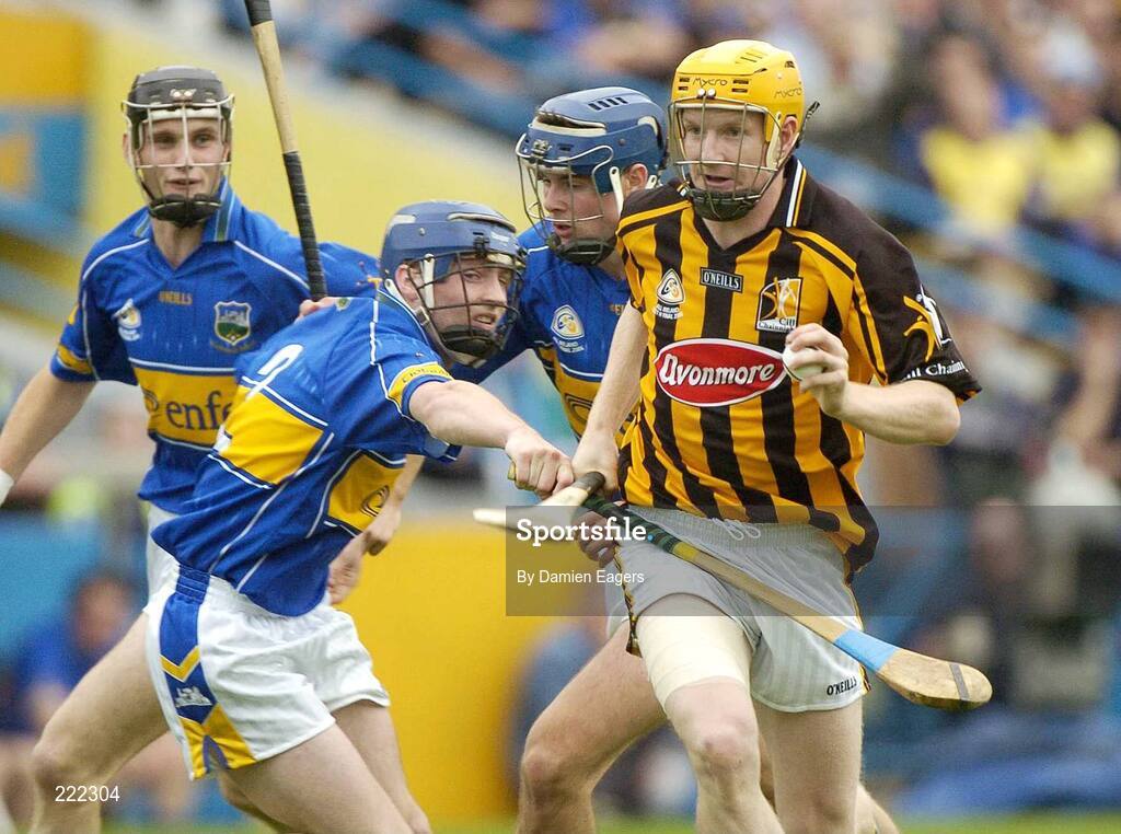 16 September 2006; James 'Cha' Fitzpatrick, Kilkenny, in action against Paddy Stapleton, Tipperary. Erin All-Ireland U21 Hurling Championship Final Replay, Tipperary v Kilkenny, Semple Stadium, Thurles. Picture credit: Damien Eagers / SPORTSFILE