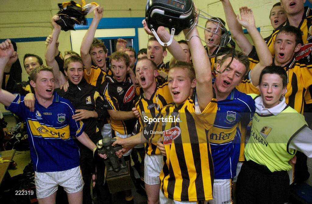 16 September 2006; Kilkenny players celebrate with the Cashal Cross Trophy. Erin All-Ireland U21 Hurling Championship Final Replay, Tipperary v Kilkenny, Semple Stadium, Thurles. Picture credit: Damien Eagers / SPORTSFILE