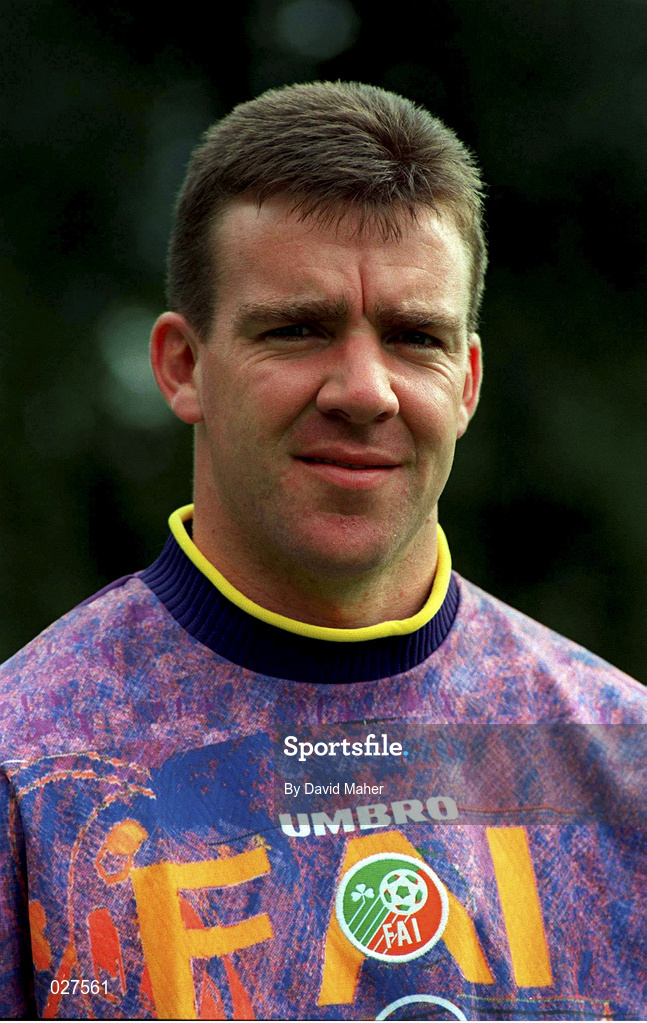 31 August 1999; Goalkeeper Alan Kelly during a Republic of Ireland portrait session at Lansdowne Road in Dublin. Photo by David Maher/Sportsfile