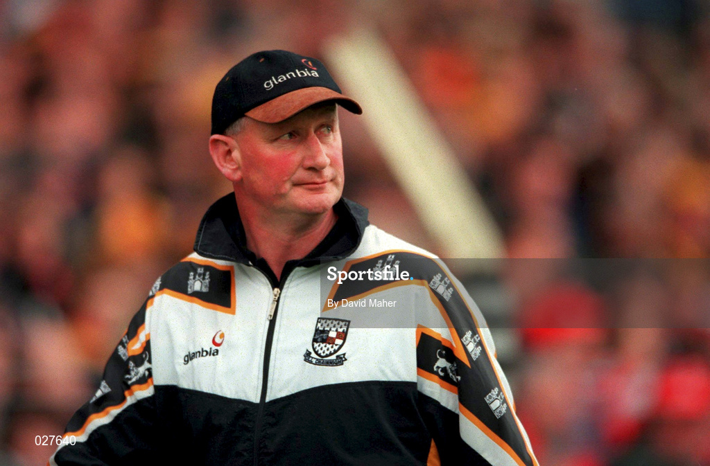 12 September 1999; Kilkenny manager Brian Cody during the Guinness All-Ireland Senior Hurling Championship Final between Cork and Kilkenny at Croke Park in Dublin. Photo by David Maher/Sportsfile