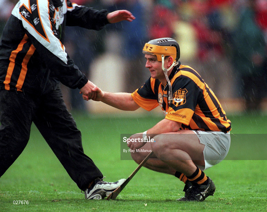 12 September 1999; Kilkenny's Canice Brennan following the Guinness All-Ireland Senior Hurling Championship Final between Cork and Kilkenny at Croke Park in Dublin. Photo by Ray McManus/Sportsfile