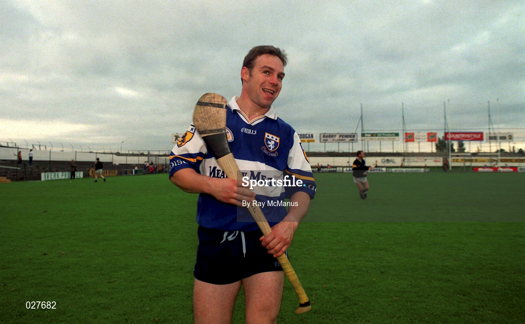 1 September 1999; Kilkenny's Charlie Carter during a training session, at Nowlan Park, Kilkenny, in advance of the Guinness All-Ireland Senior Hurling Championship Final. Photo by Ray McManus/Sportsfile
