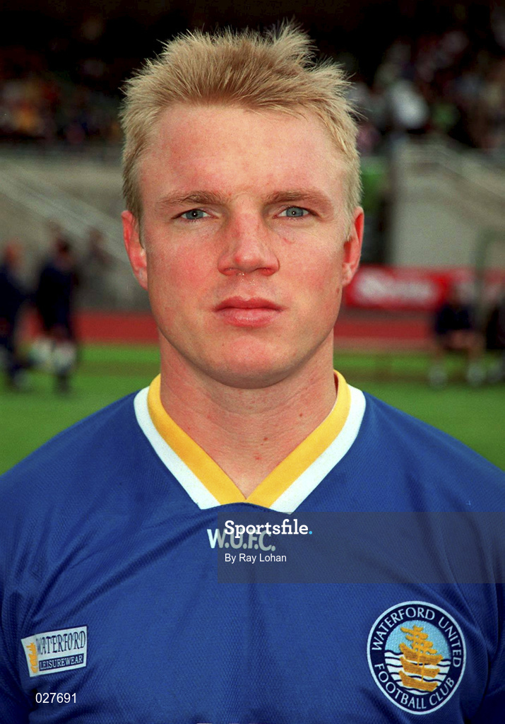 12 September 1999; Christian Hislop of Waterford United during the Eircom League Premier Division match between Shamrock Rovers and Waterford United at Morton Stadium in Santry, Dublin. Photo by Ray Lohan/Sportsfile