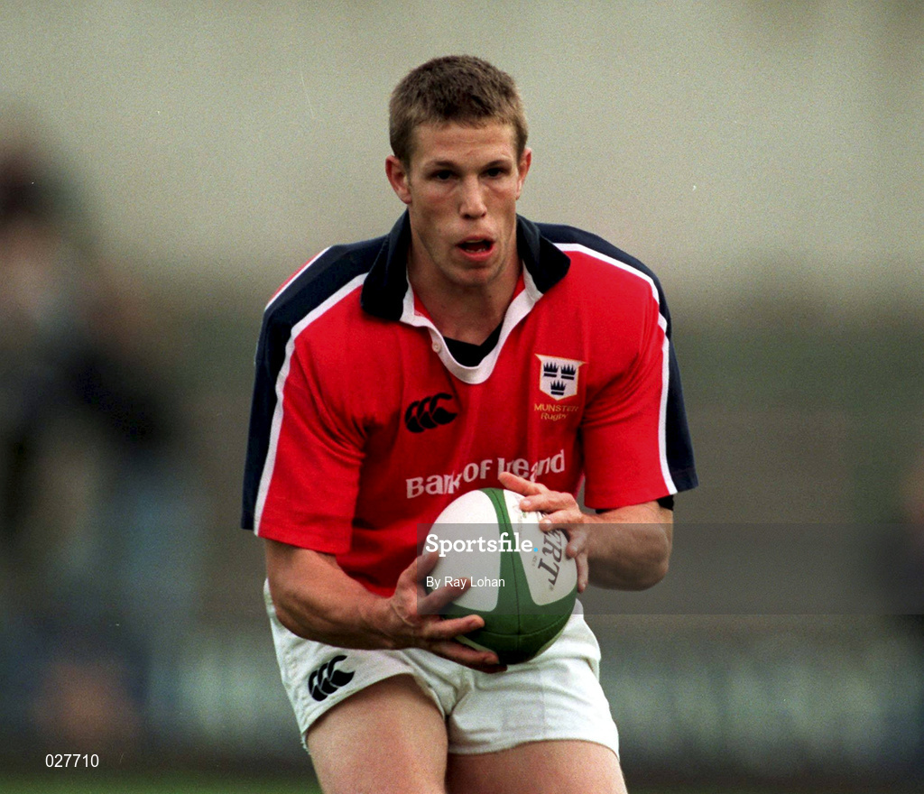 10 September 1999; Colm McMahon of Munster during the Representative Match between Munster and Ireland XV at Musgrave Park in Cork. Photo by Ray Lohan/Sportsfile