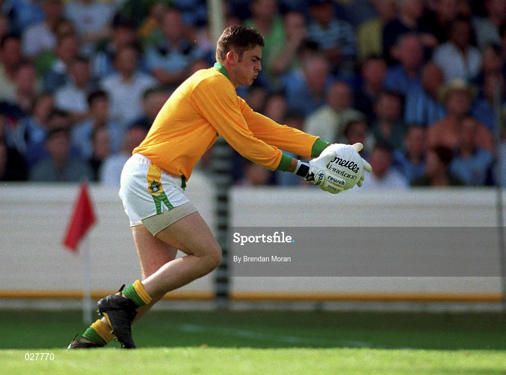 1 August 1999; Mayo goalkeeper Cormac Sullivan during the Bank of Ireland Leinster Senior Football Championship Final between Meath and Dublin at Croke Park in Dublin. Photo by Brendan Moran/Sportsfile