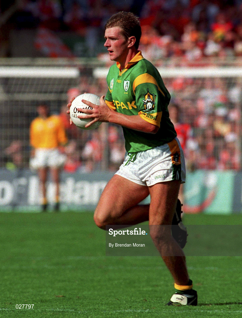 29 August 1999; Darren Fay of Meath during the Bank of Ireland All-Ireland Senior Football Championship Semi-Final match between Meath and Armagh at Croke Park in Dublin. Photo by Brendan Moran/Sportsfile