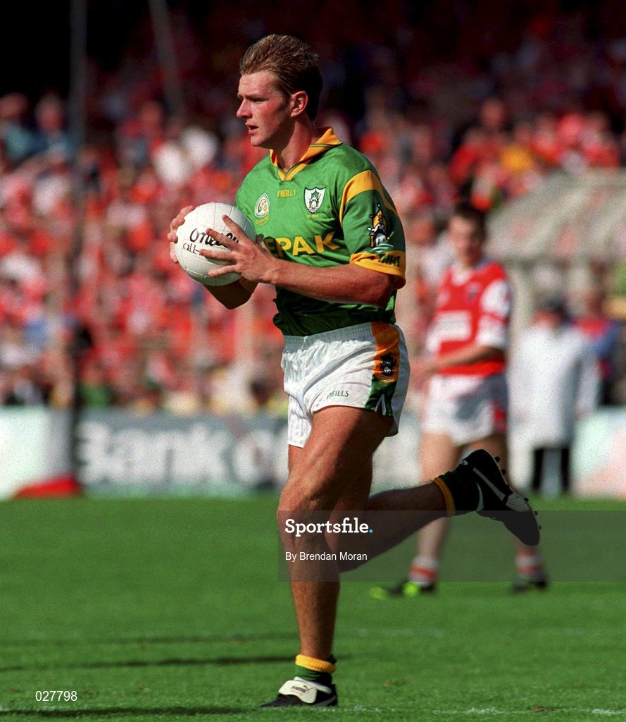29 August 1999; Darren Fay of Meath during the Bank of Ireland All-Ireland Senior Football Championship Semi-Final match between Meath and Armagh at Croke Park in Dublin. Photo by Brendan Moran/Sportsfile