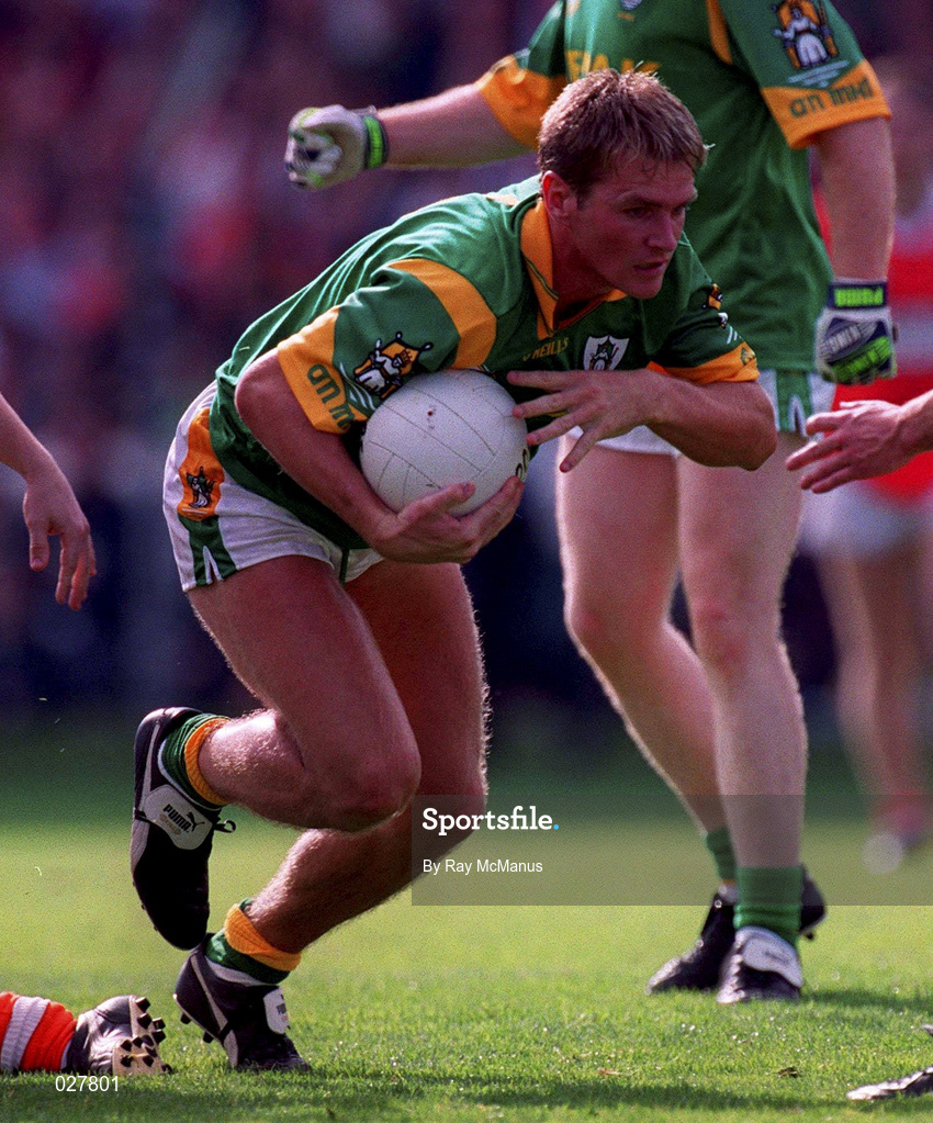29 August 1999; Darren Fay of Meath during the Bank of Ireland All-Ireland Senior Football Championship Semi-Final match between Meath and Armagh at Croke Park in Dublin. Photo by Ray McManus/Sportsfile