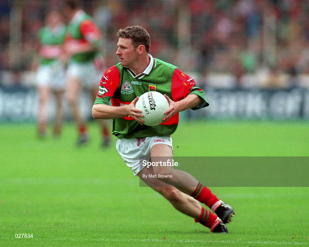 22 August 1999; David Nestor of Mayo during the Bank of Ireland All-Ireland Senior Football Championship Semi-Final match between Cork and Mayo at Croke Park in Dublin. Photo by Matt Browne/Sportsfile
