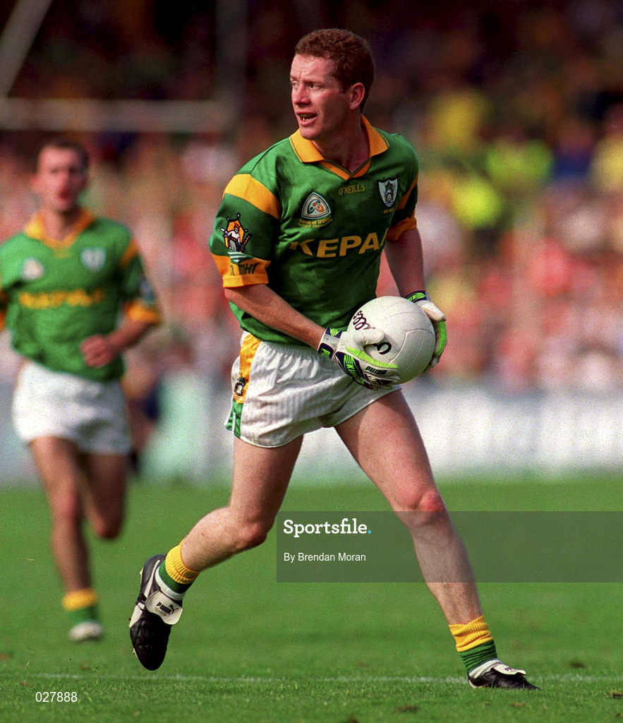 29 August 1999; Donal Curtis of Meath during the Bank of Ireland All-Ireland Senior Football Championship Semi-Final match between Meath and Armagh at Croke Park in Dublin. Photo by Brendan Moran/Sportsfile