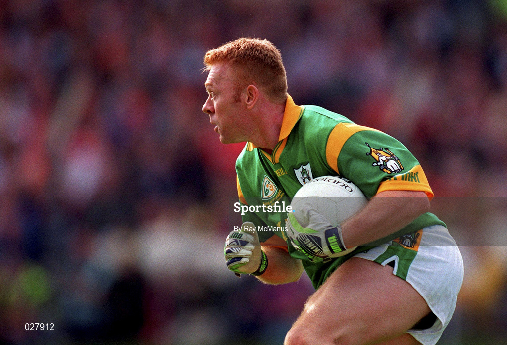29 August 1999; Enda McManus of Meath during the Bank of Ireland All-Ireland Senior Football Championship Semi-Final match between Meath and Armagh at Croke Park in Dublin. Photo by Ray McManus/Sportsfile