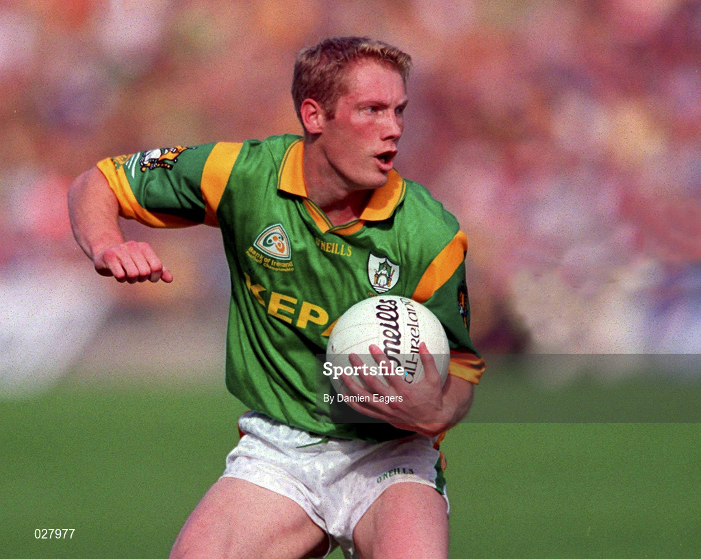 29 August 1999; Graham Geraghty of Meath during the Bank of Ireland All-Ireland Senior Football Championship Semi-Final match between Meath and Armagh at Croke Park in Dublin. Photo by Damien Eagers/Sportsfile