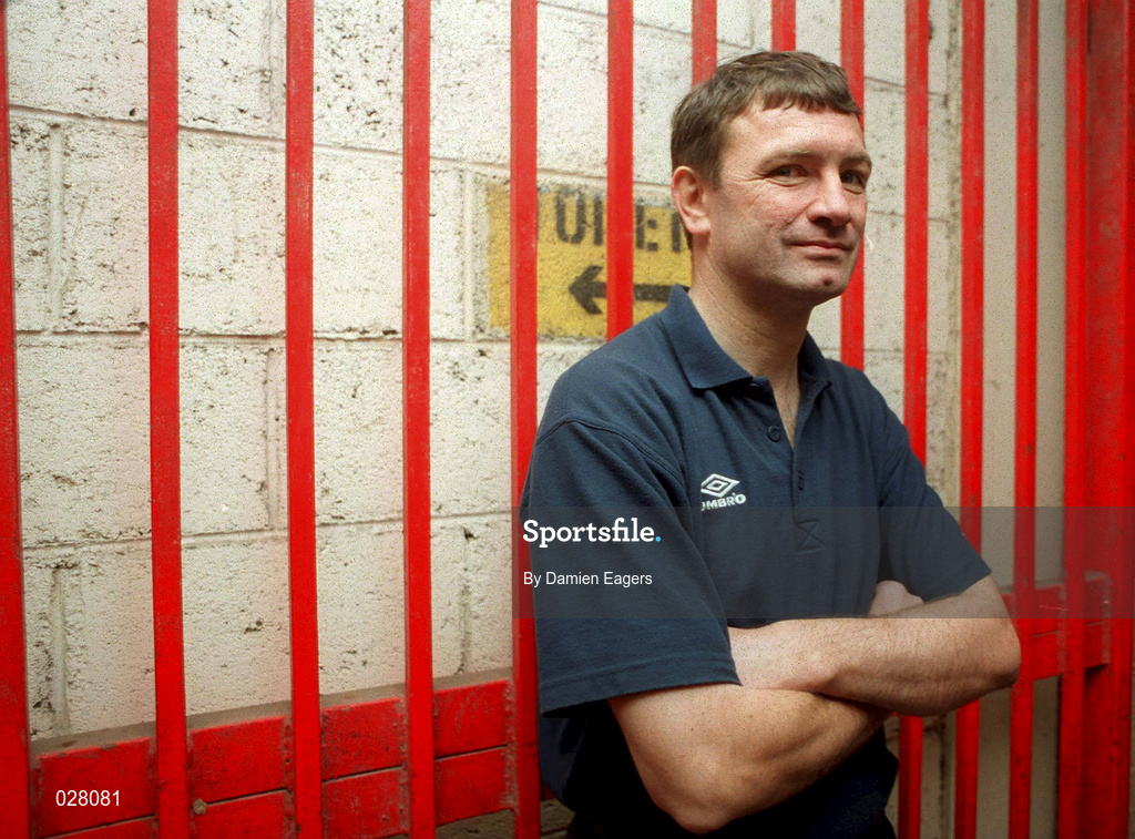 30 August 1999; Cork manager Jimmy Barry Murphy poses for a portrait during a press night, at Páirc Uí Chaoimh in Cork, in advance of the Guinness All-Ireland Senior Hurling Championship Final. Photo by Damien Eagers/Sportsfile