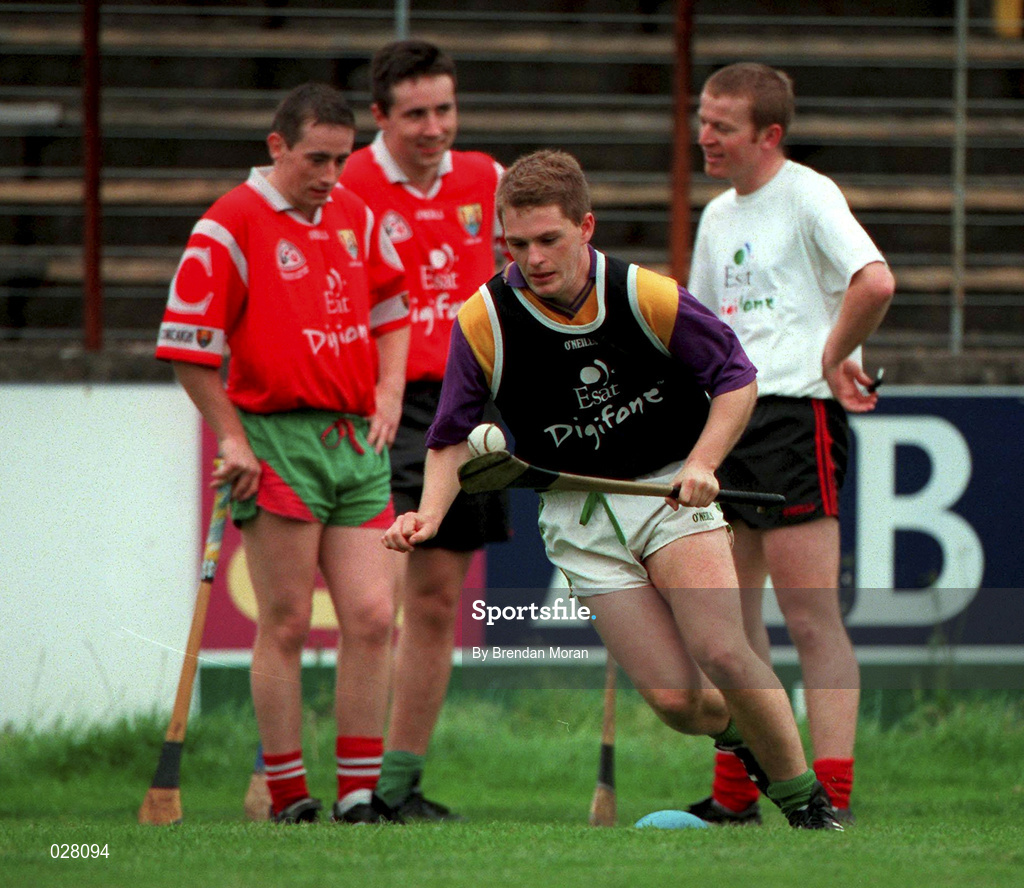 30 August 1999; Cork's Joe Deane during a training session, at Páirc Uí Chaoimh in Cork, in advance of the Guinness All-Ireland Senior Hurling Championship Final. Photo by Brendan Moran/Sportsfile