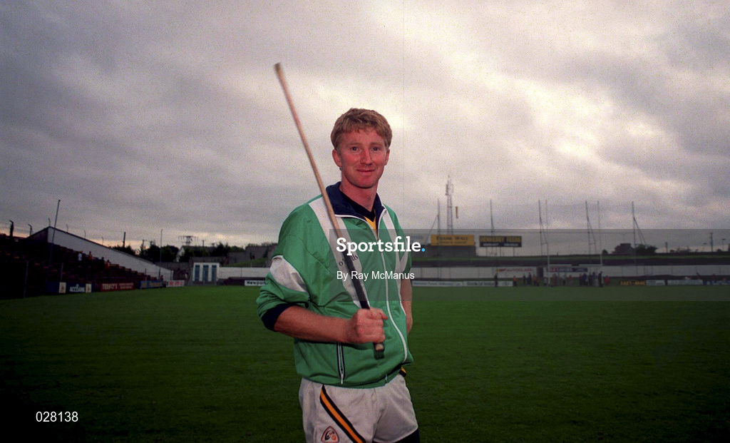 1 September 1999; Kilkenny's John Power during a training session, at Nowlan Park, Kilkenny, in advance of the Guinness All-Ireland Senior Hurling Championship Final. Photo by Ray McManus/Sportsfile