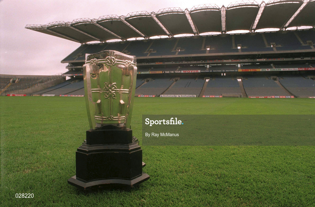 8 September 1997; The Liam MacCarthy Cup at Croke Park in Dublin. Photo by Ray McManus/Sportsfile