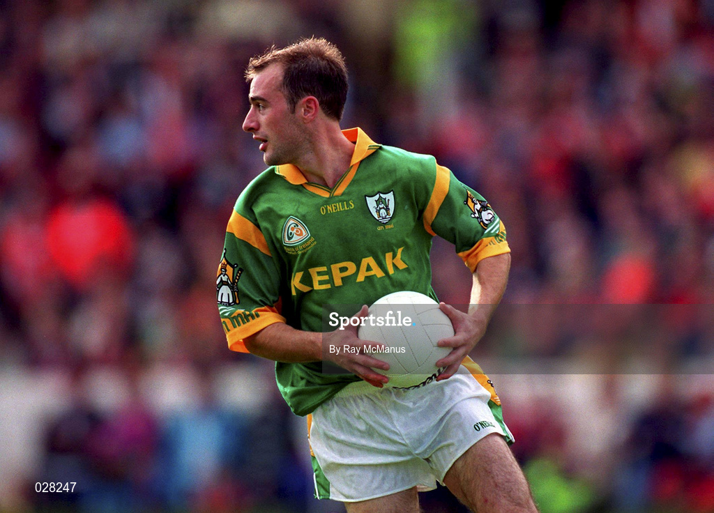 29 August 1999; Mark O'Reilly of Meath during the Bank of Ireland All-Ireland Senior Football Championship Semi-Final match between Meath and Armagh at Croke Park in Dublin. Photo by Ray McManus/Sportsfile