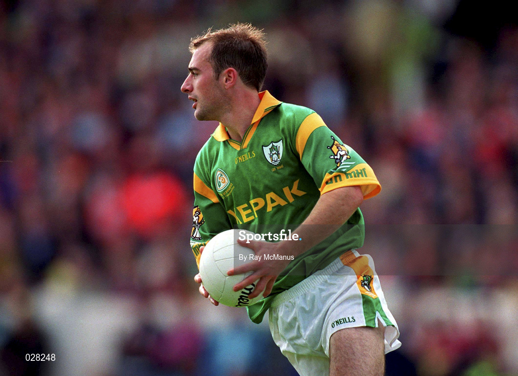 29 August 1999; Mark O'Reilly of Meath during the Bank of Ireland All-Ireland Senior Football Championship Semi-Final match between Meath and Armagh at Croke Park in Dublin. Photo by Ray McManus/Sportsfile