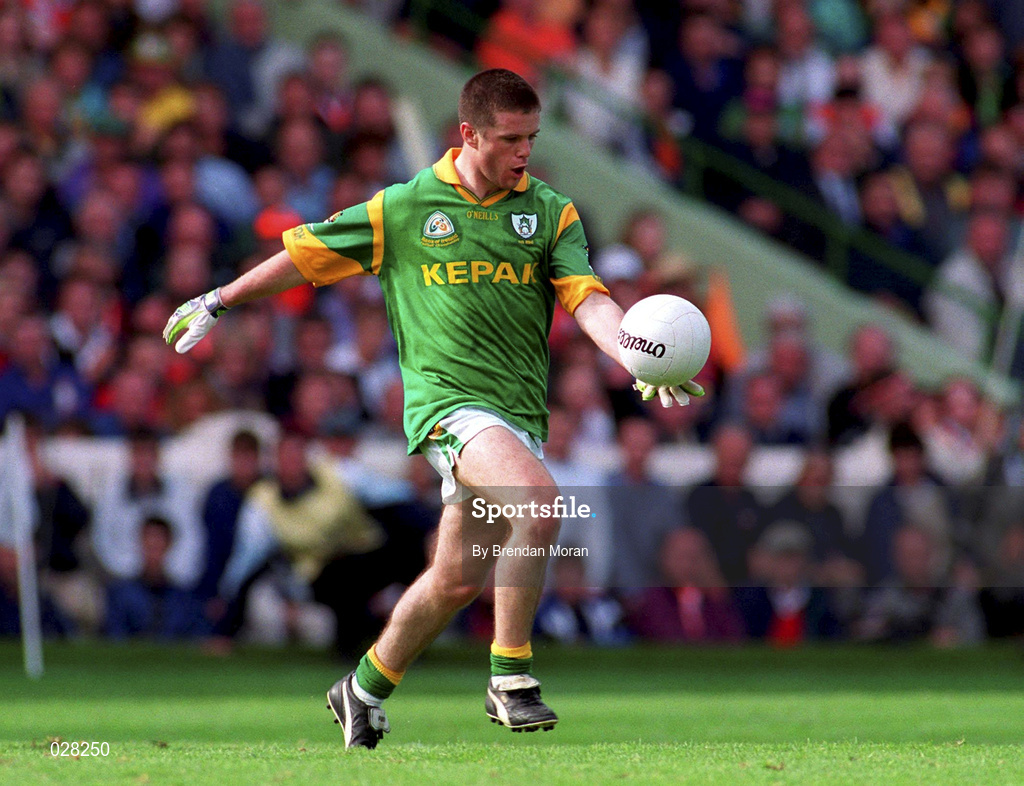 29 August 1999; Mark O'Reilly of Meath during the Bank of Ireland All-Ireland Senior Football Championship Semi-Final match between Meath and Armagh at Croke Park in Dublin. Photo by Brendan Moran/Sportsfile
