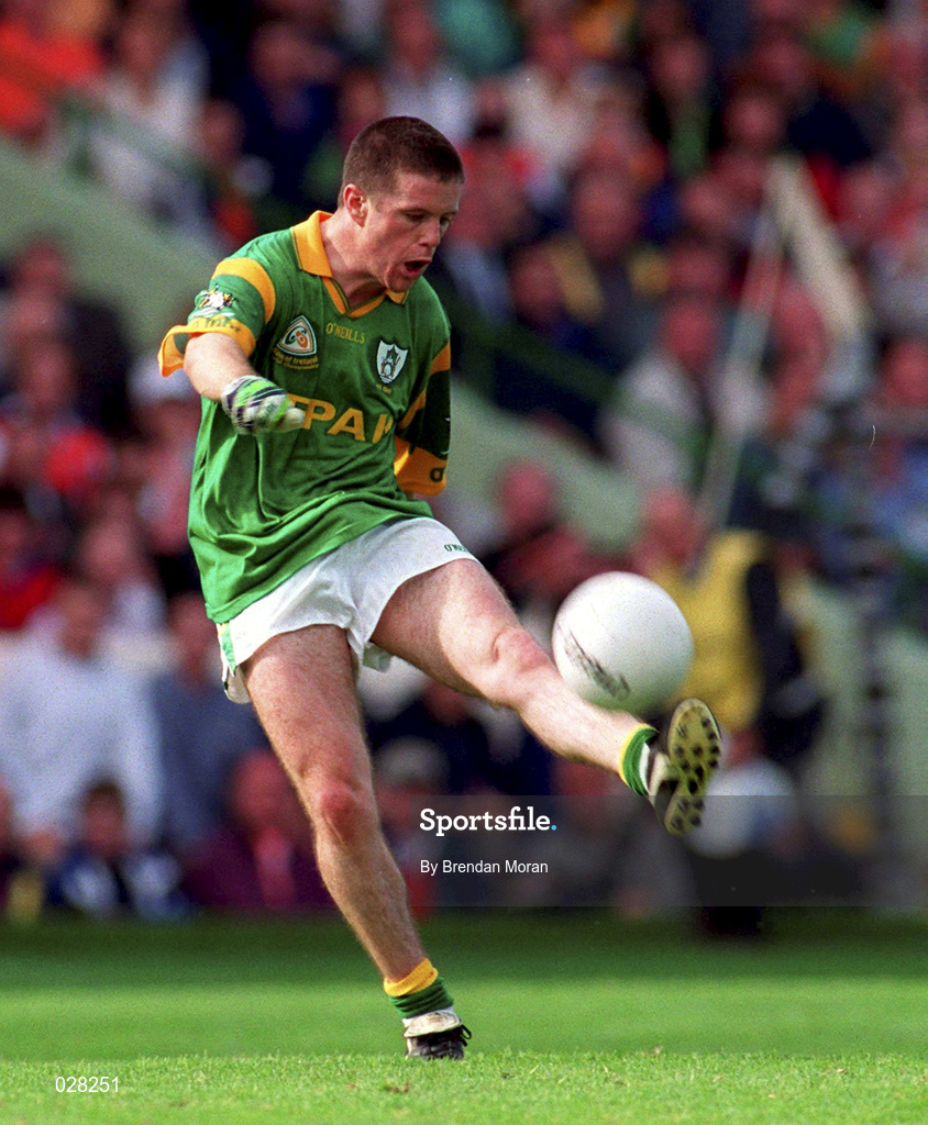 29 August 1999; Mark O'Reilly of Meath during the Bank of Ireland All-Ireland Senior Football Championship Semi-Final match between Meath and Armagh at Croke Park in Dublin. Photo by Brendan Moran/Sportsfile