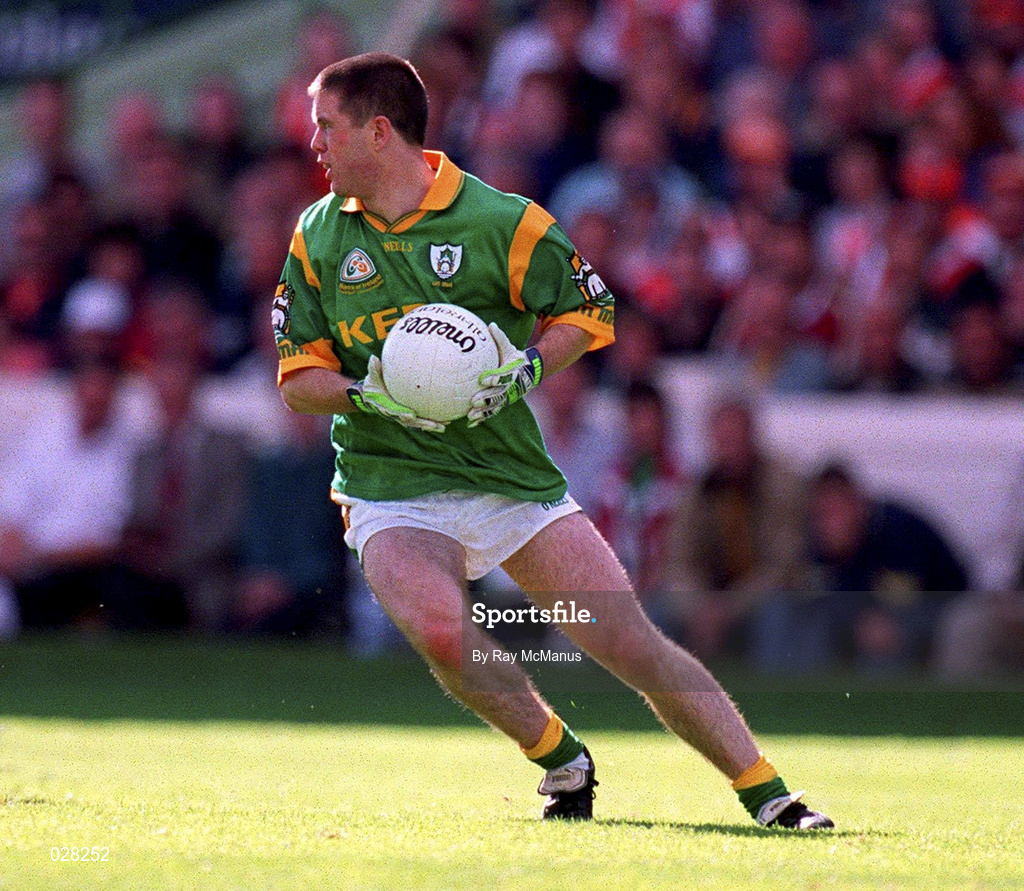 29 August 1999; Mark O'Reilly of Meath during the Bank of Ireland All-Ireland Senior Football Championship Semi-Final match between Meath and Armagh at Croke Park in Dublin. Photo by Ray McManus/Sportsfile