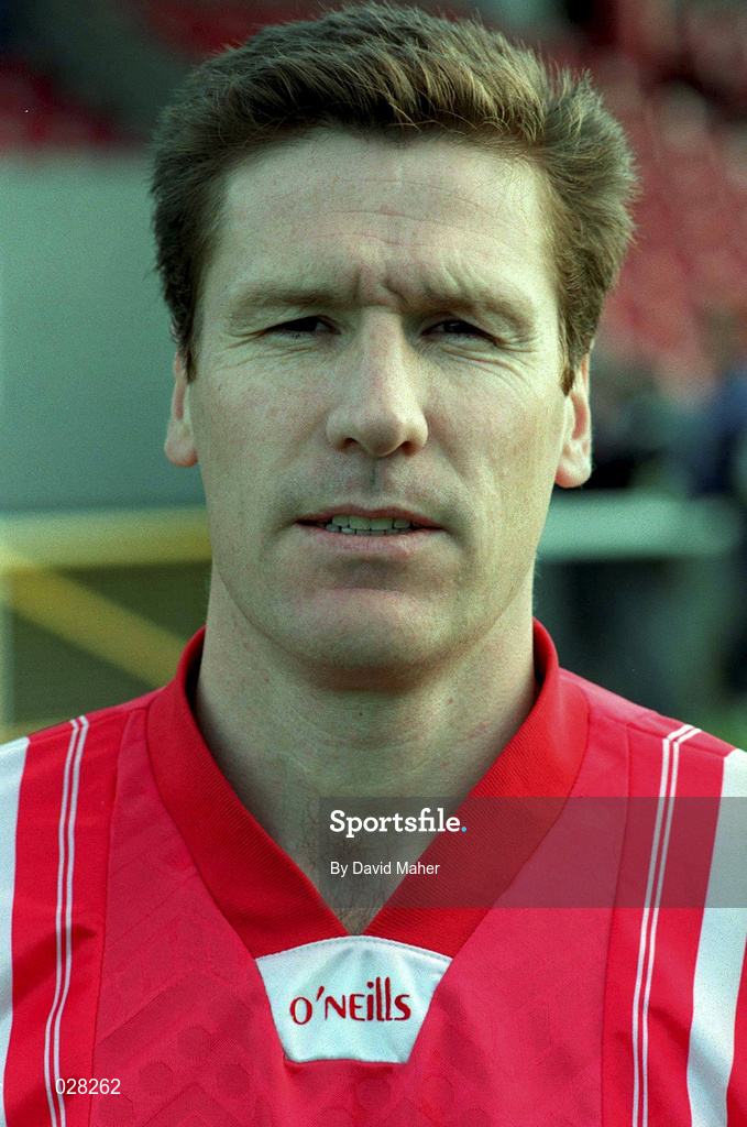 27 August 1994; Martin Nugent of St Patrick's Athletic during the Bord Gáis National League Premier Division match between St Patrick's Athletic and Cork City at Richmond Park in Dublin. Photo by David Maher/Sportsfile