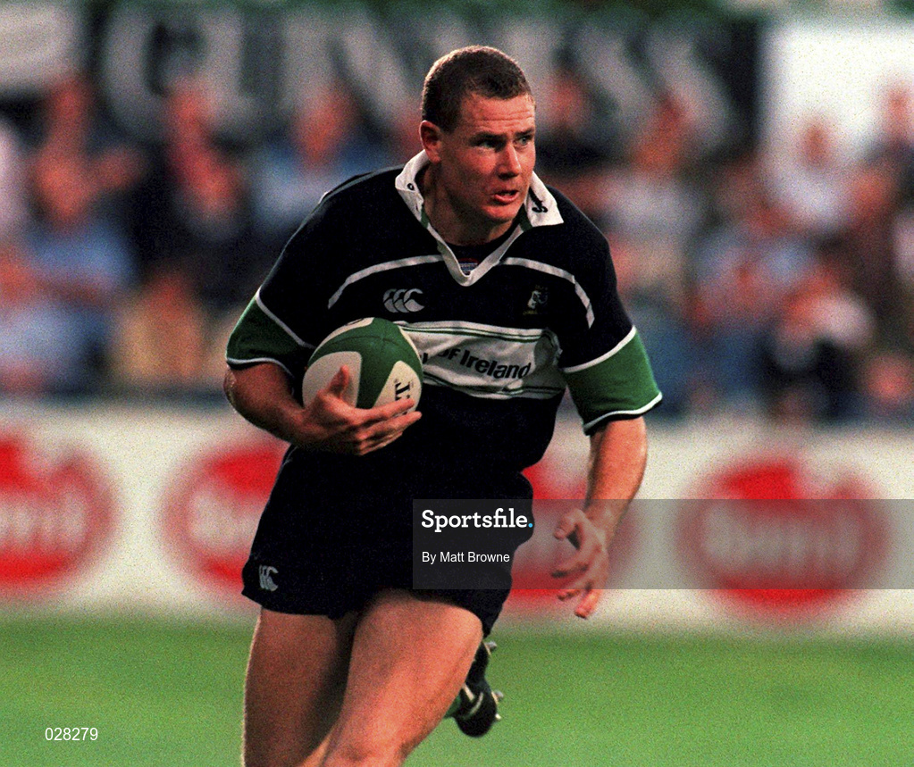 3 September 1999; Matt Mostyn of Connacht during the Guinness Interprovincial Championship match between Leinster and Connacht at Donnybrook Rugby Ground in Dublin. Photo by Matt Browne/Sportsfile